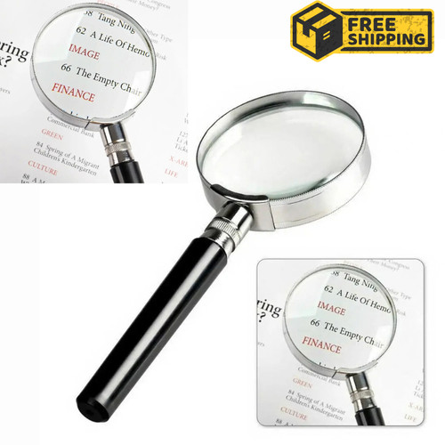 Mini 10x handheld magnifying - handheld,