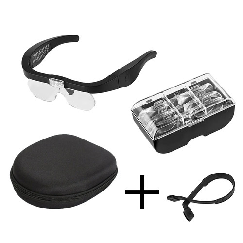 Led magnifying glass usb - magnifying,