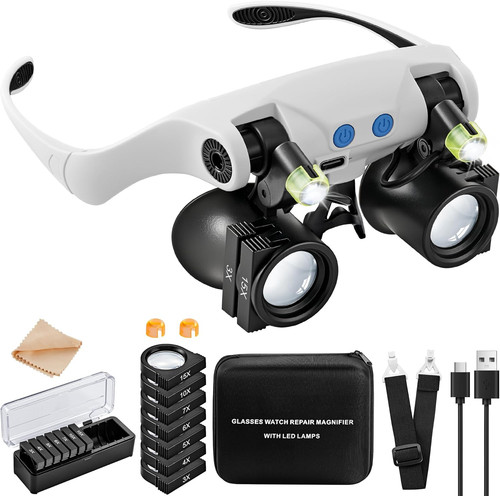 Magnifying glasses with led - magnifying,