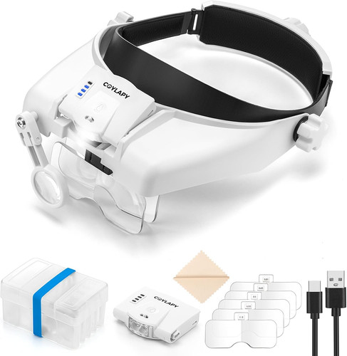Magnifying glasses with light - magnifying,
