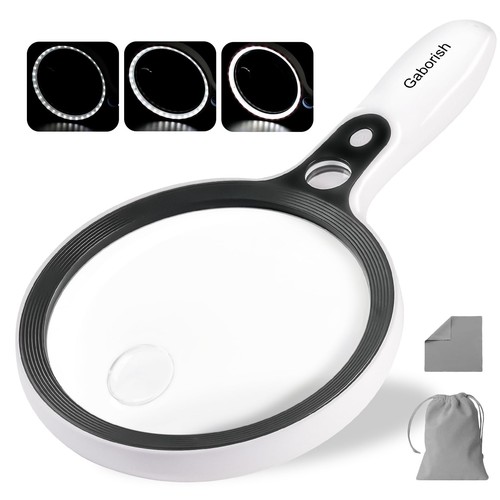 Large magnifying glass - glass, 37