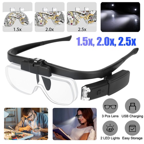 Jeweler watchmaker with - jeweler, led