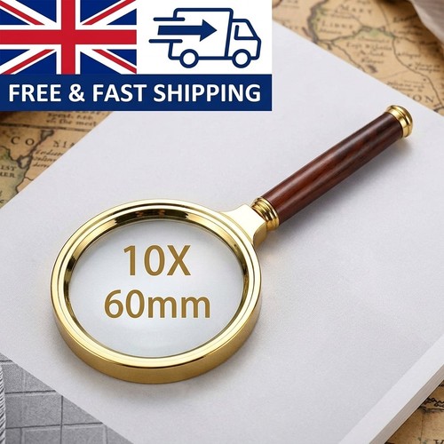 10x handheld magnifying glass - handheld,