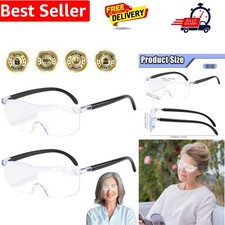 2PCS Magnifying Glasses for