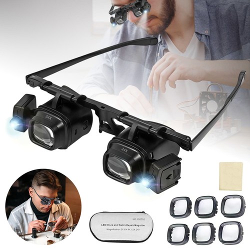 Magnifier glasses with led - magnifier,