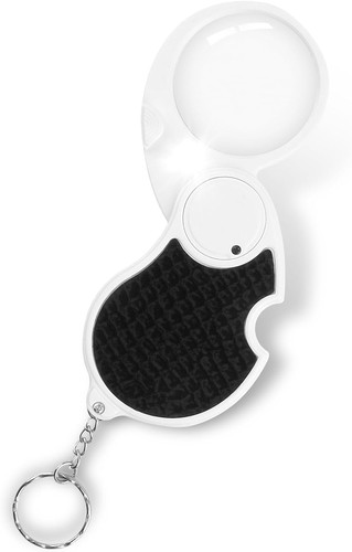 Magnifying glass with - glass,