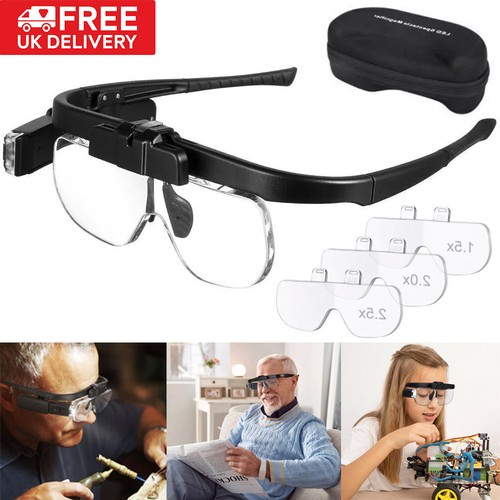 450 magnifier glasses - 450%,
