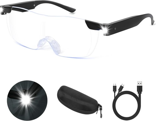 Magnifying glass with light - magnifying,