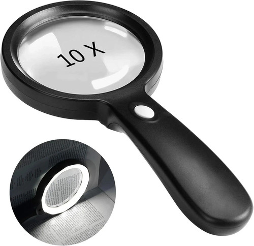 10x magnifying glass light - magnifying,