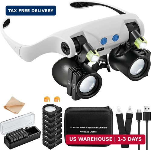 Magnifying glasses with led - magnifying,