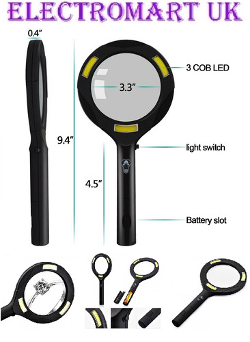 Led cob illuminated hand - led,