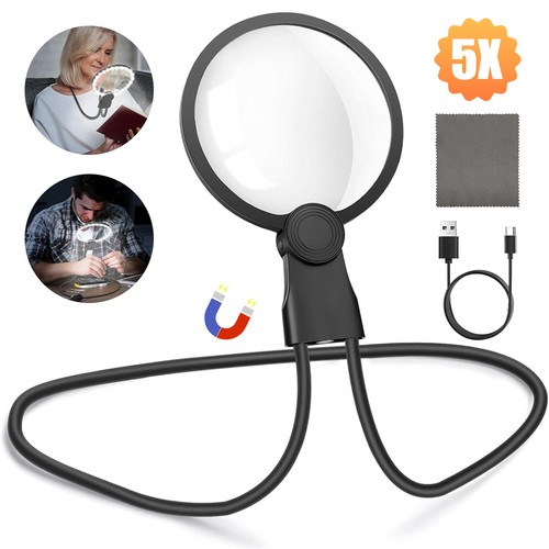 Hands free magnifying glass - free,