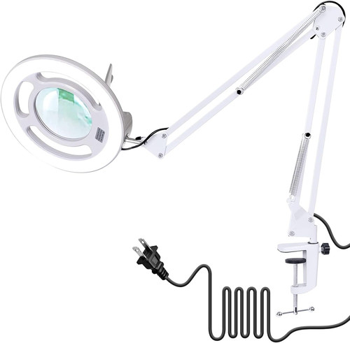 Magnifying glass with light - magnifying,