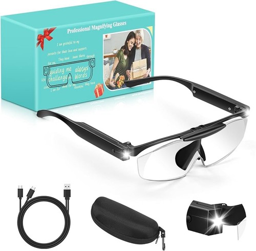 250 magnifying glass with - 250%,