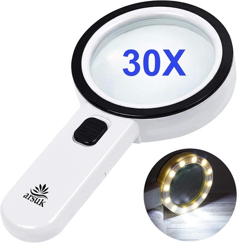 30x large magnifying glass - 30x,