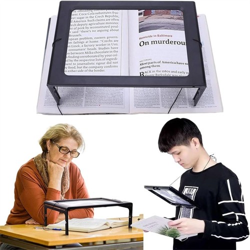 Large hands free - hands, magnifying