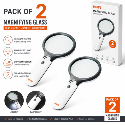 Handheld 45x magnifier - 45x,