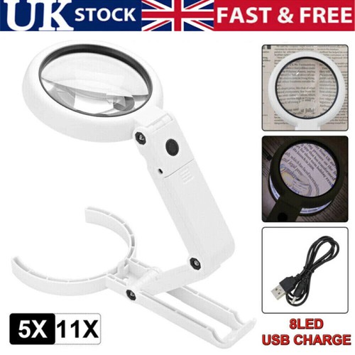 11x magnifying glass with - 5x/11x,
