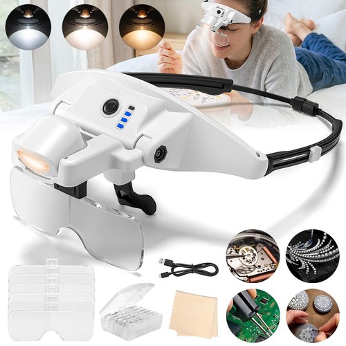 Magnifying glasses with light - magnifying,