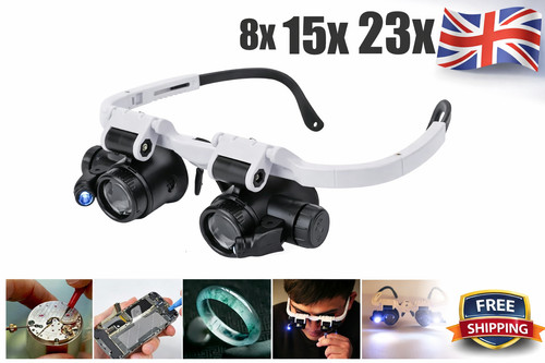Head magnifier glasses led - glasses,