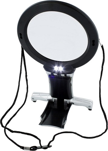 Magnifying glass with - glass,