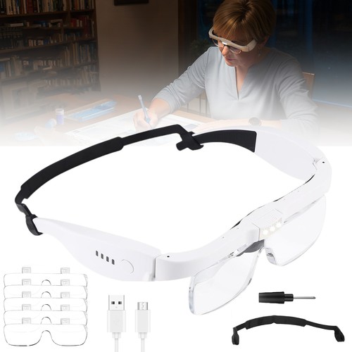 Magnifying glass with light - magnifying,