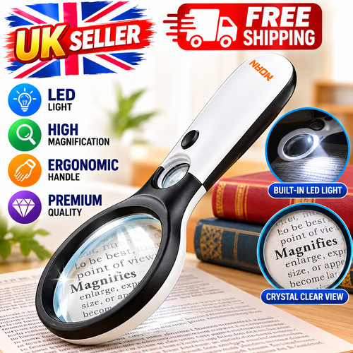 Handheld 45x magnifier reading - 45x,