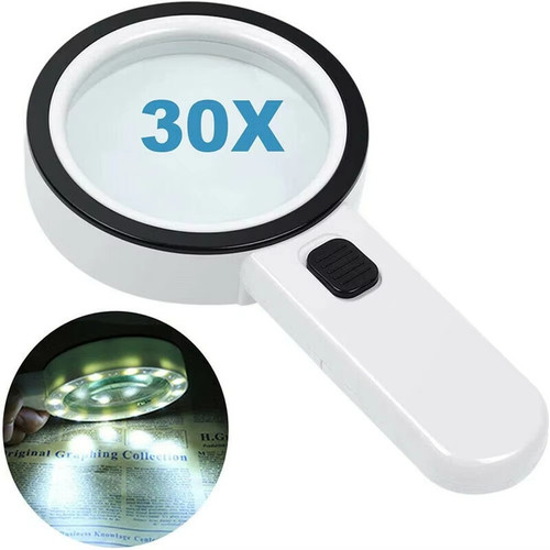 30x extra large magnifying - 30x,