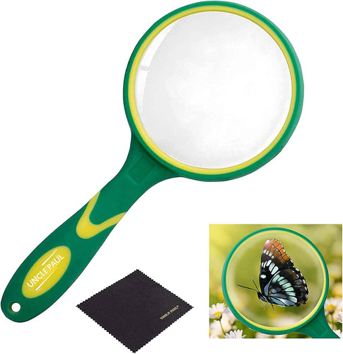 Magnifying glass large - magnifying, 4x-5x