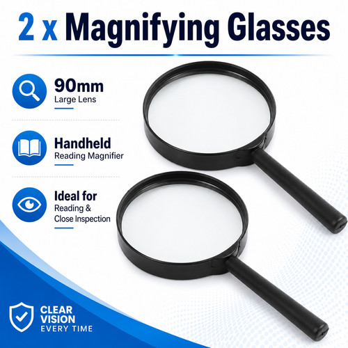 Magnifying glass 90mm - glass,