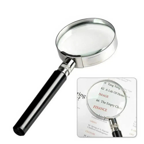 Mini 10x handheld magnifying - 10x,