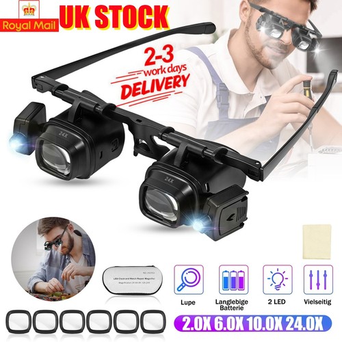24x magnifying glasses - 2/6/10/24x,
