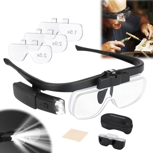 450 magnifying glasses with - 450%,