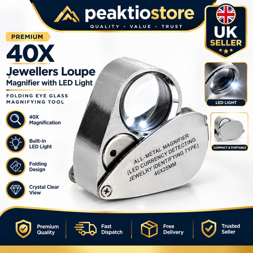 40x jewellers loupe magnifier - jewellers,