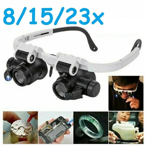 23x magnifying glasses - 8/15/23x,