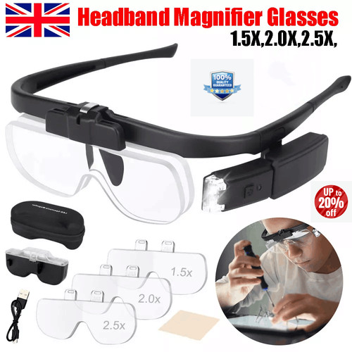 450 magnifier glasses - 450%, with