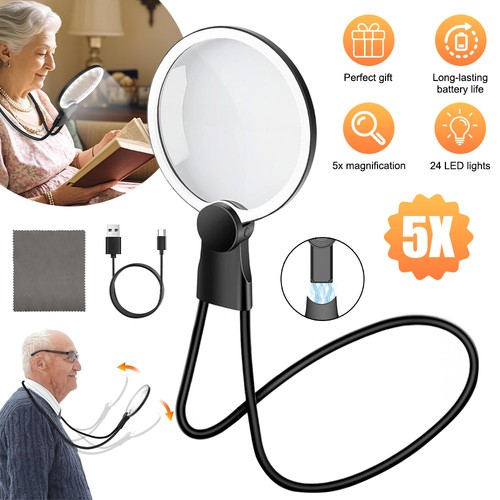 Hands free magnifying - free, x