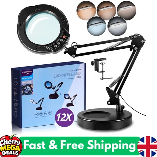 12x magnifying glass with - 12x,